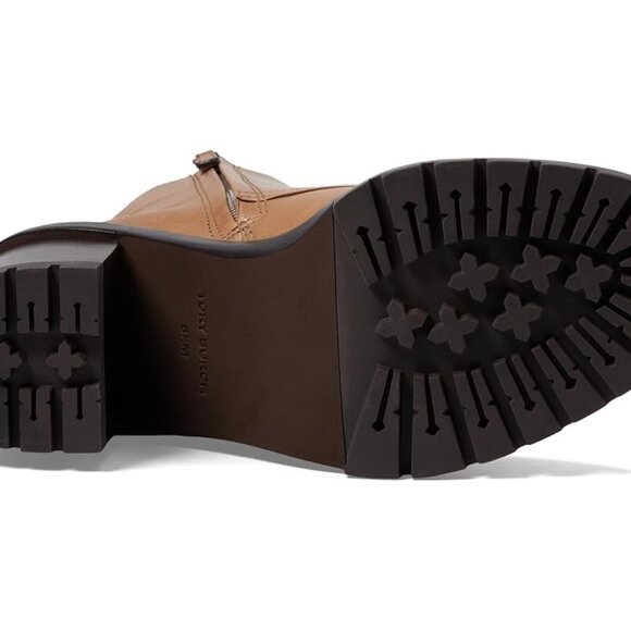 NEW Tory Burch 95 mm  DOUBLE T LUG ANKLE BOOT in Almond Flour  25M2 - Picture 8 of 9